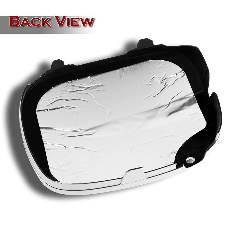 Pair ABS Materials Fog Light Lamp Bumper Bezel Cover Cap