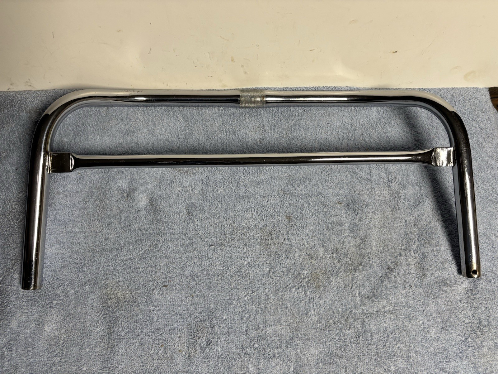 Prewar Torrington Autocycle / Motorbike bicycle cross brace re-plated handlebars