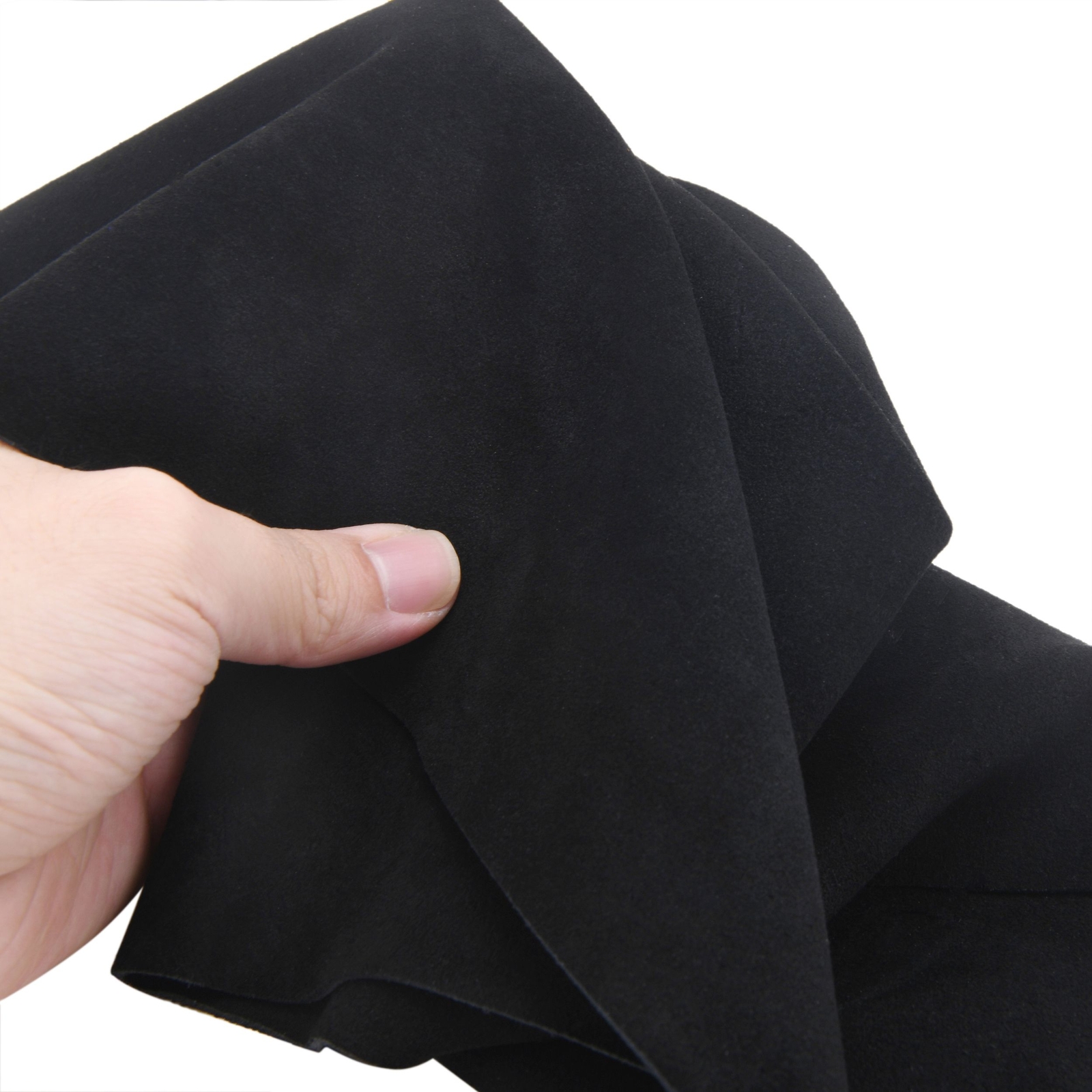 5/6oz Suede Cowhide Leather Pieces Tooling Leather for Sewing ,Craft Projects