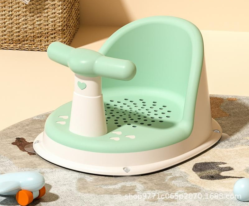 Portable Baby Shower Seat Newborn Infant Bath Stand Support Chair