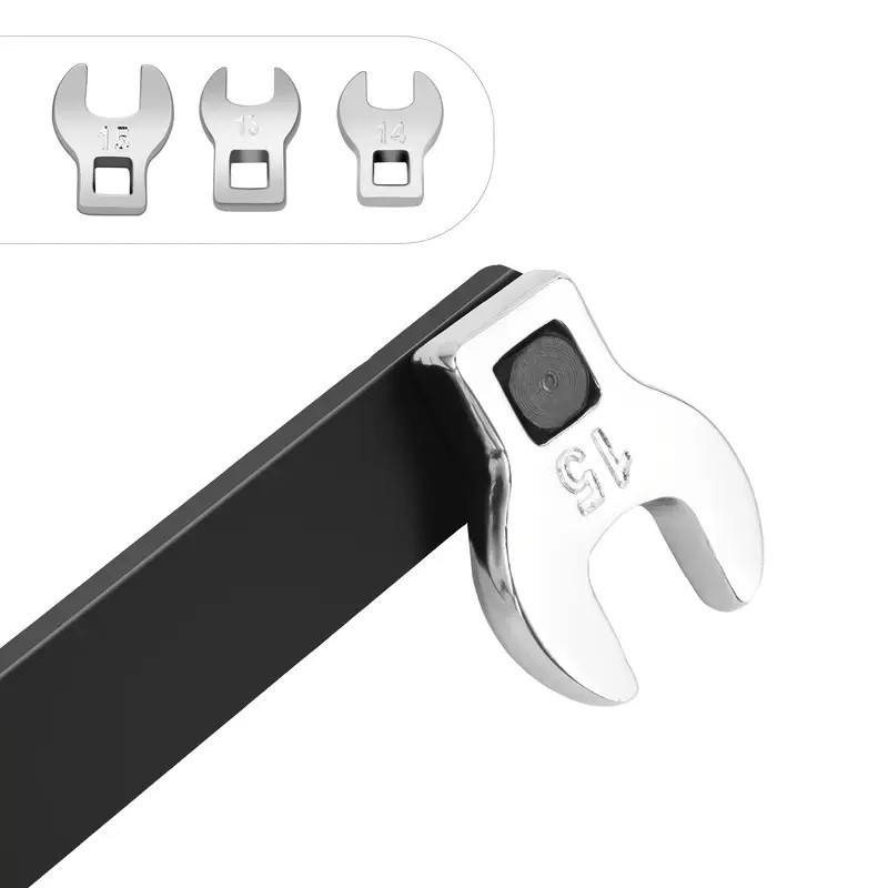 8pc SERPENTINE TIMING BELT TENSION TOOL KIT Idler Pulley Crow Foot Socket Wrench