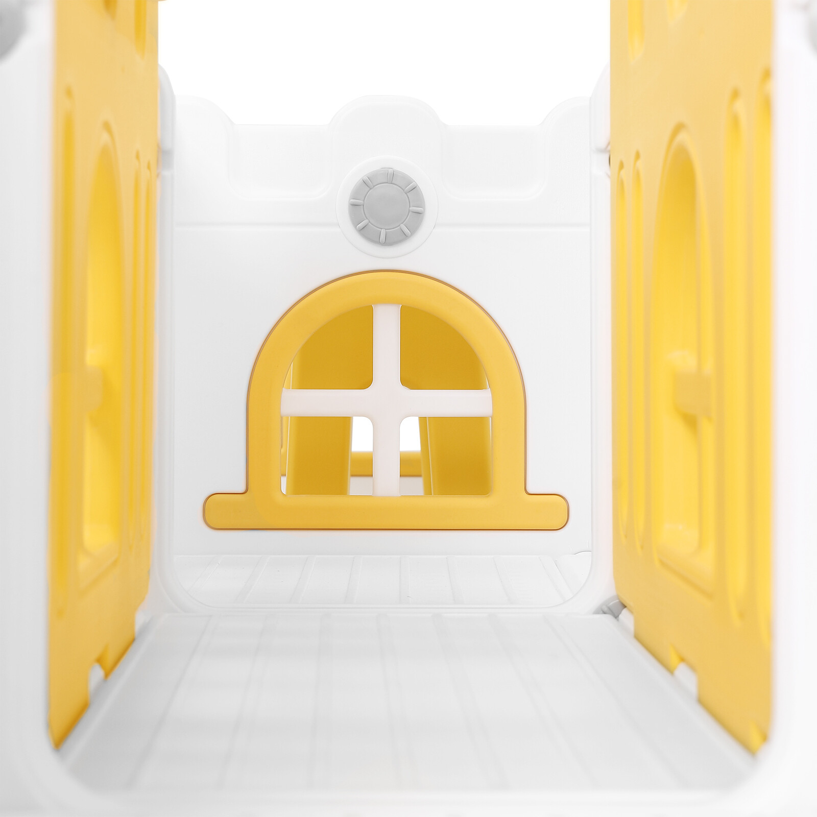 New 9in1 Kids Double Slide Toddler Playground Climb Playset Indoor/Outdoor Toys