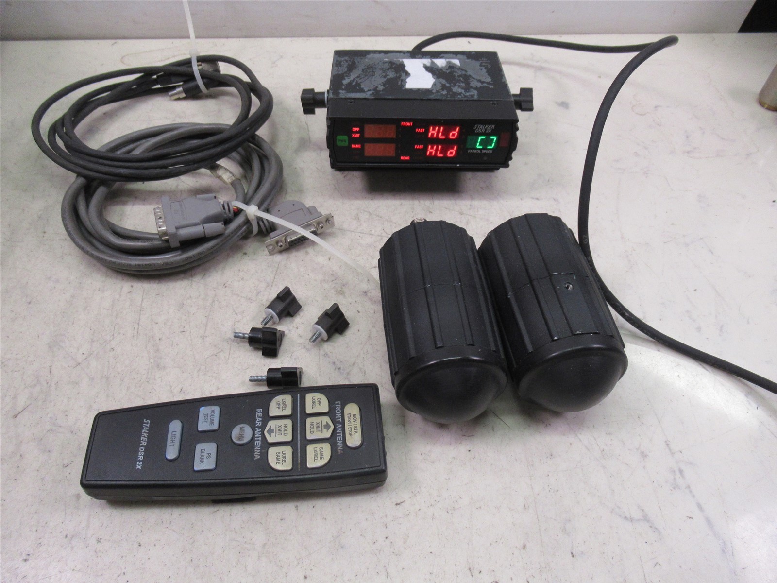 Stalker DSR 2X Police Speed Radar System with Accessories Dual DSR 34.7Ghz