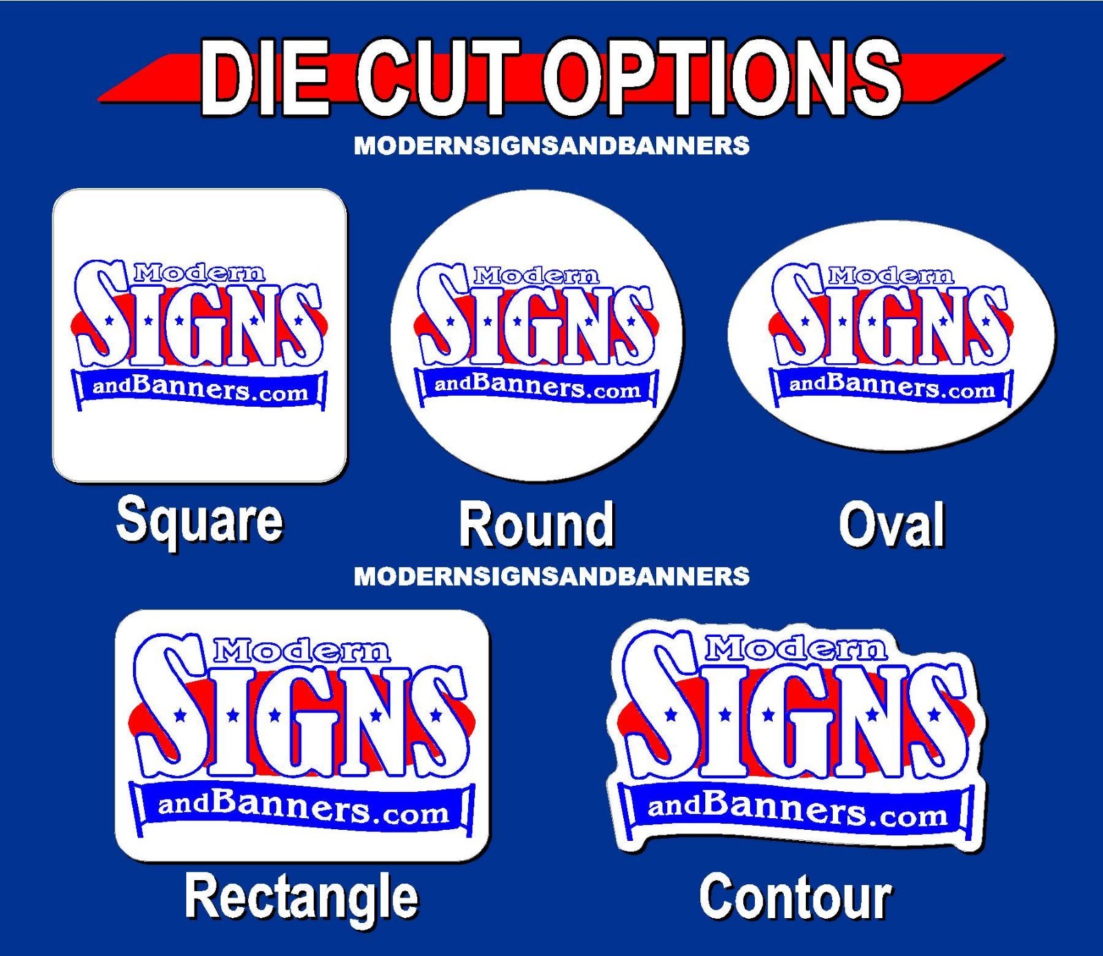 250 5x5 Custom Printed Full Color Outdoor Vinyl Car Bumper Sticker Decal Die Cut