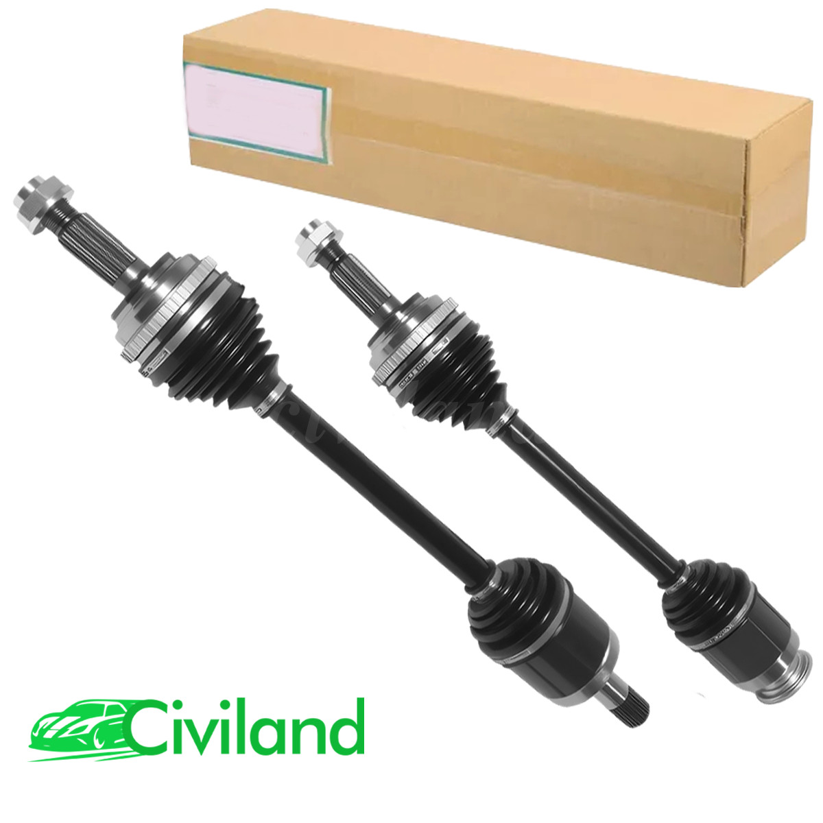 CV Axle Shaft Front Left & Right Set for Honda CR-V 2.0L Automatic 4WD 1997-2001