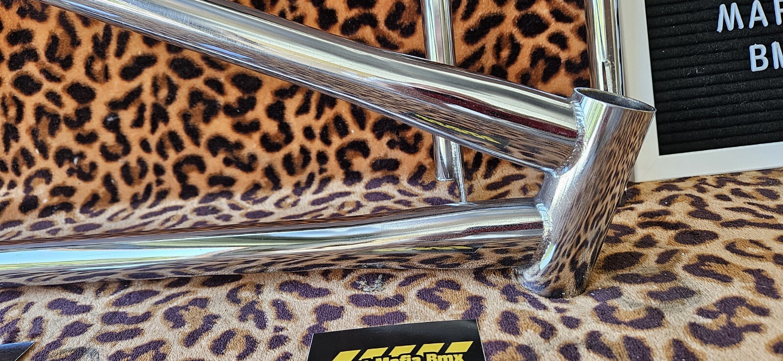 Schwinn Predator 1983 Old school BMX bike FRAME The Sting TRX Forks SE GT Chrome