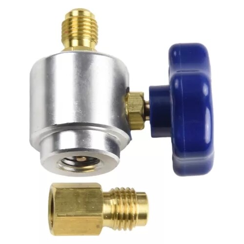 Self Sealing R134A Can Tap Valve Adapter For A/C Charging Convertor HOT