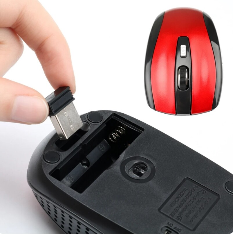 Wireless Optical Mouse Mice 2.4GHz USB Receiver For Laptop PC Computer DPI lot