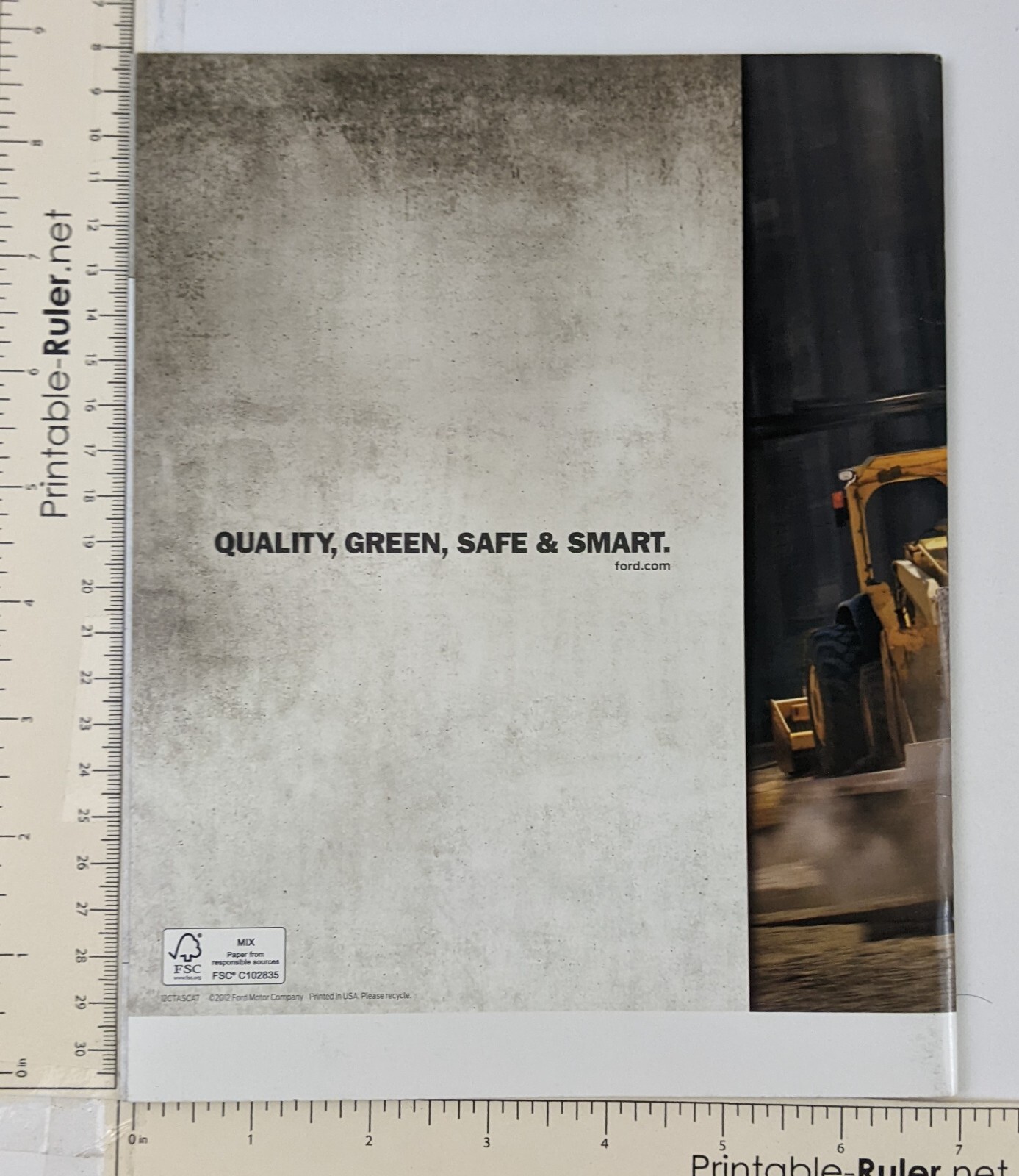 2012 Ford Motor Company Commercial Trucks Dealer Sales Catalog Transport F-650