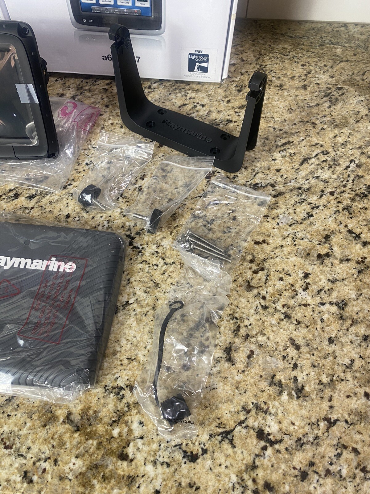 New/Open Box- Raymarine A67 Multifunction Display Part # E70077 - Version 7.43