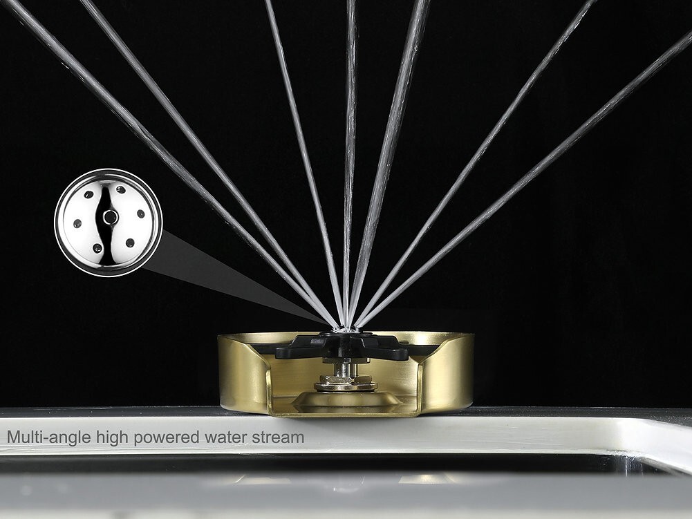 AguaStella Champagne Bronze Stainless Steel Glass Rinser - WHOLESALE Available