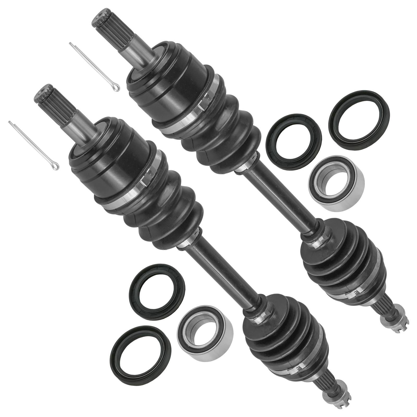 Front Left And Right CV Joint Axle For Honda TRX300FW Fourtrax 300 4X4 1988-2000