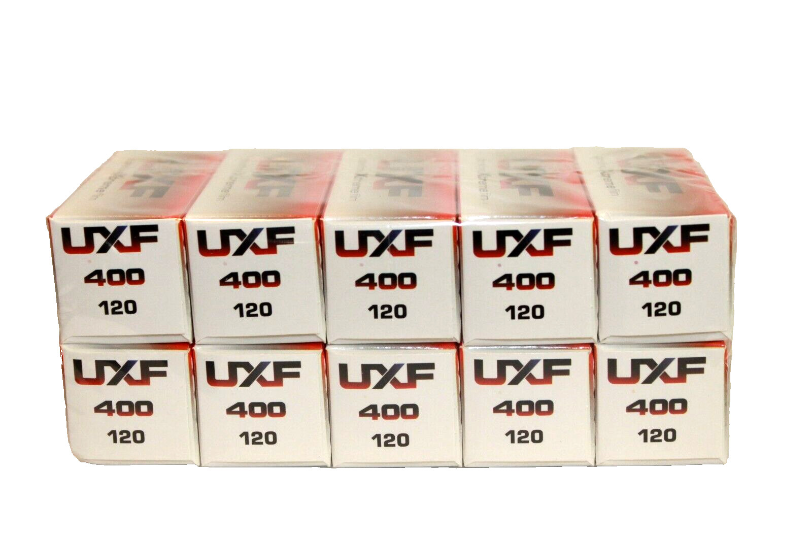 10 rolls - Ultrafine Xtreme Film 400 Speed Black and White 120 Format
