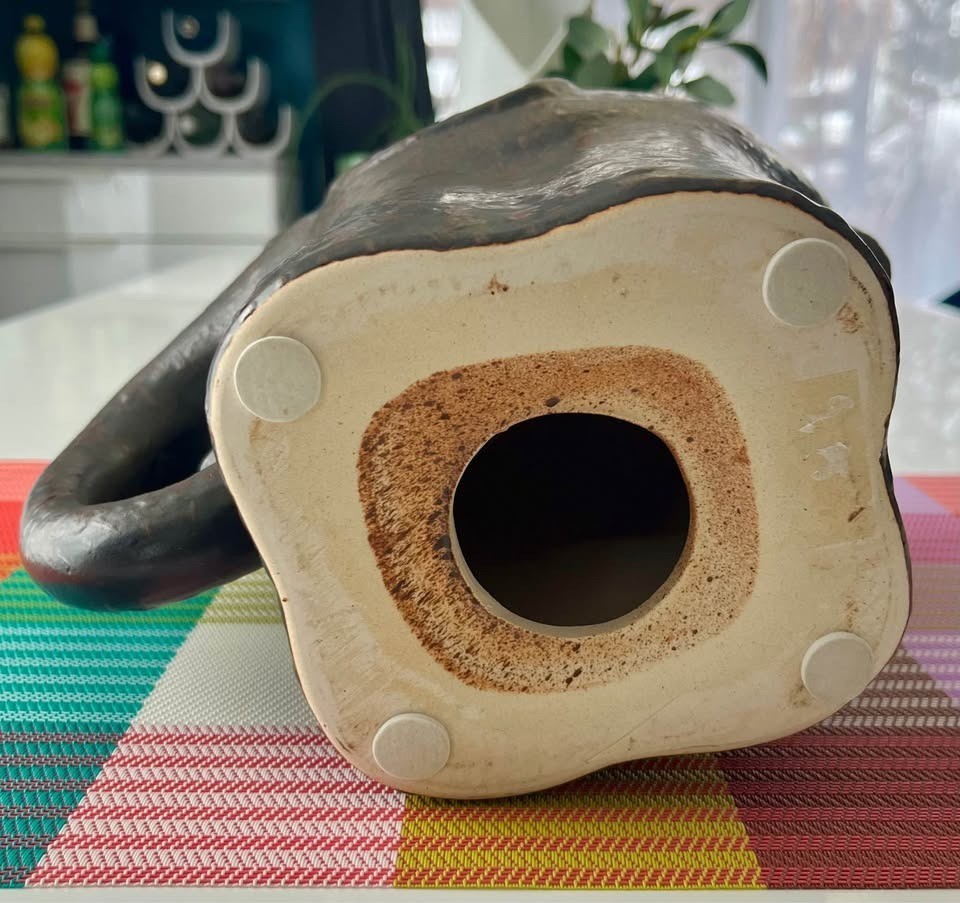 MCM Ceramic Minimalist Elephant Sculpture Vintage