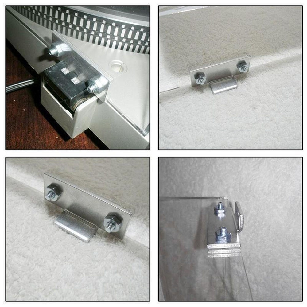 2X Dust Cover Fix Repair Hinge Kit For Technics SL-D1 B1 D2 B2 Q3 Turntable NEW