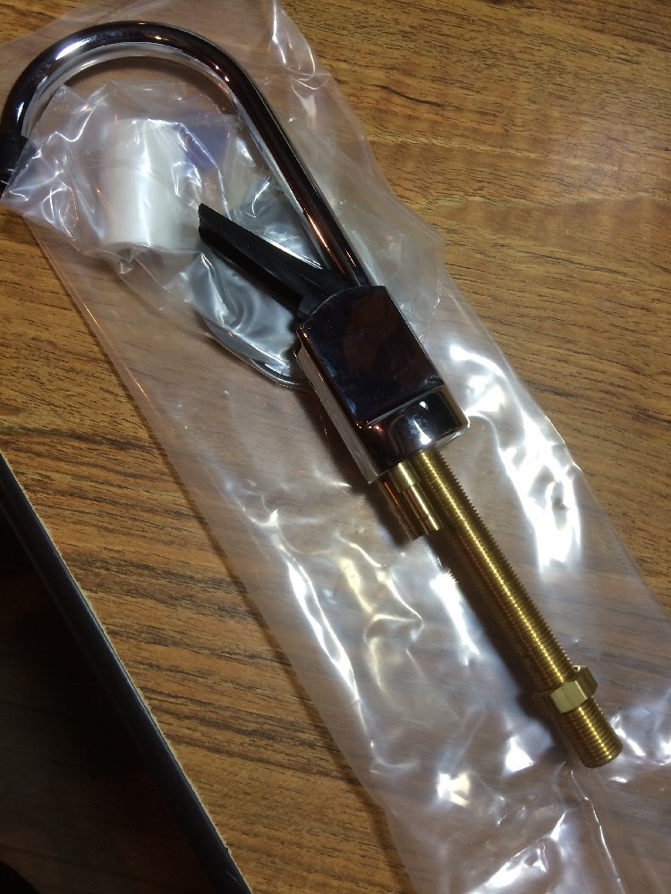 1 NOS Touch-Flo  0-3RO-7208984 3019 Air Gap Chrome Water Faucet Free Shipping