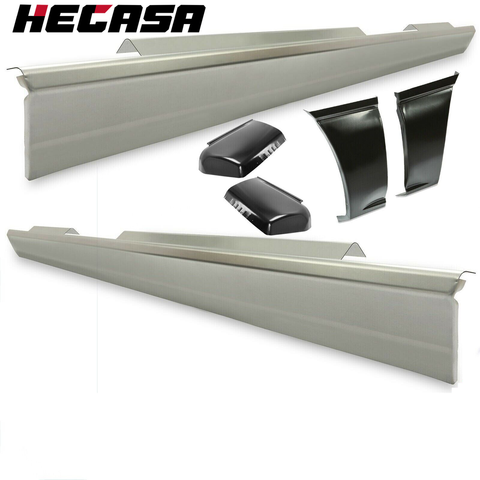 Front+Rear Lower Quarter Panels& Rocker Panels Steel For Chevy Suburban Yukon XL
