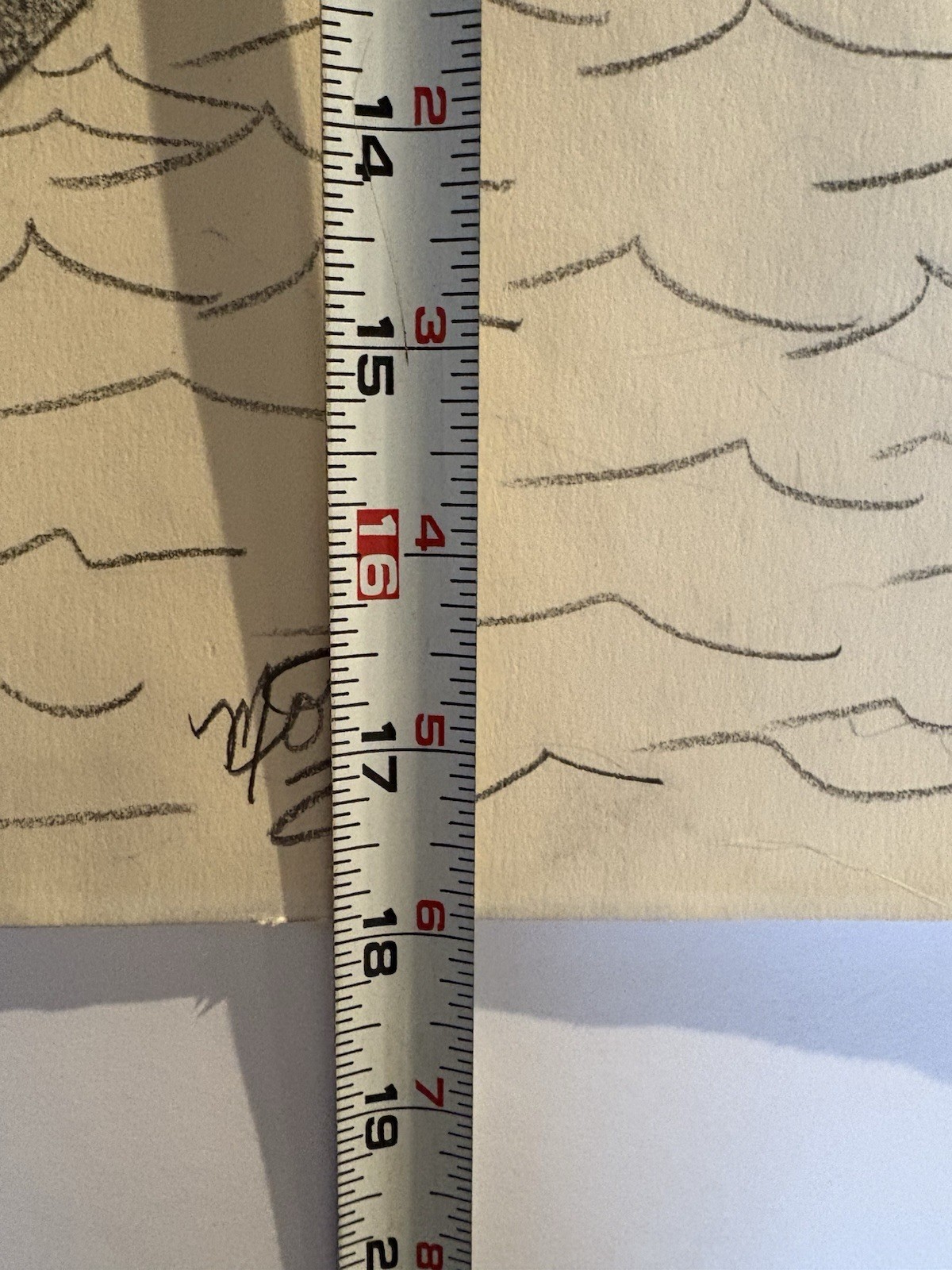 Pencil Drawing Norwegian Full Rigged Tall Sailing Ship Christian Radich Signed