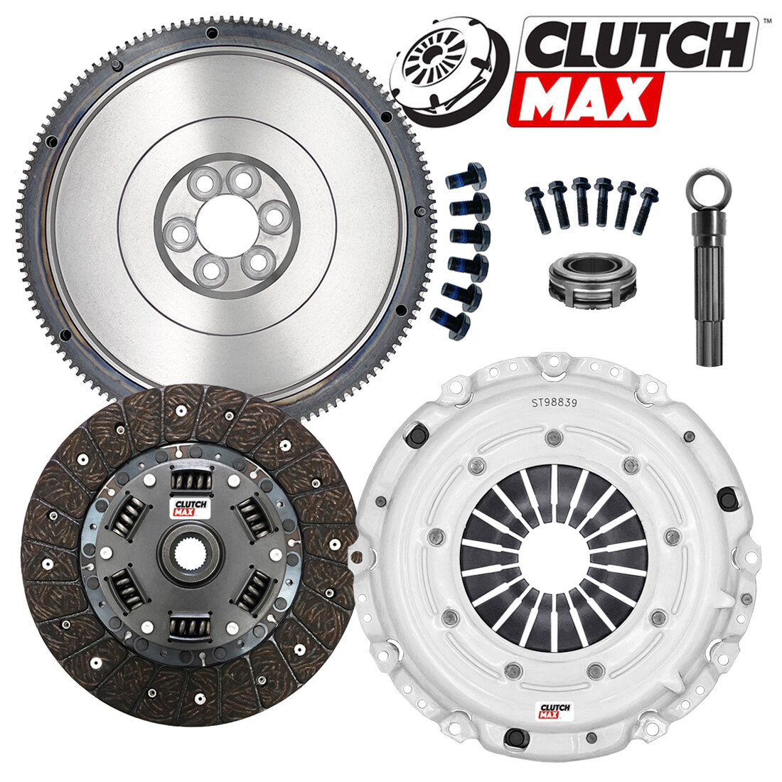 CM STAGE 2 CLUTCH KIT & FLYWHEEL FOR VW GOLF JETTA BEETLE 1.8L 1.8T 1.9L TDI