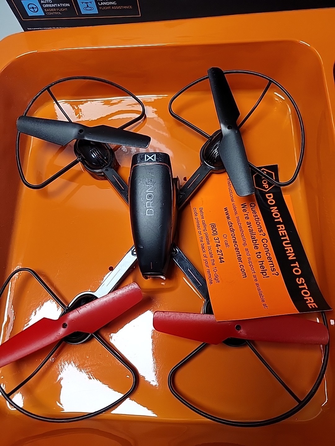 Sharper Image Mach X Video Drone with Streaming Camera 250 Ft. Flight Radius