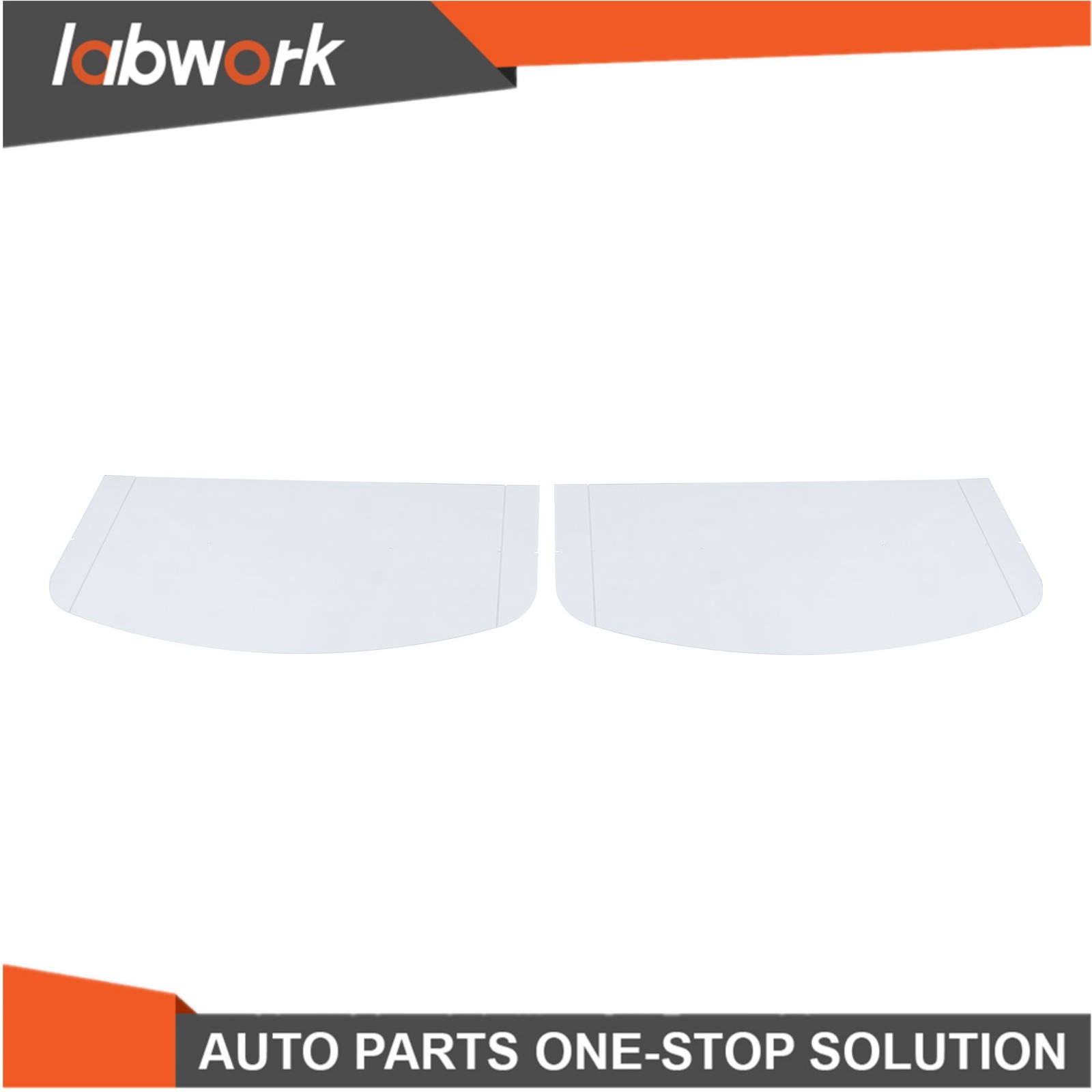 Labwork 52" X 52" For ROPS Snow Shield White Canopy Tractor 2" x 2" or 2" x 3"