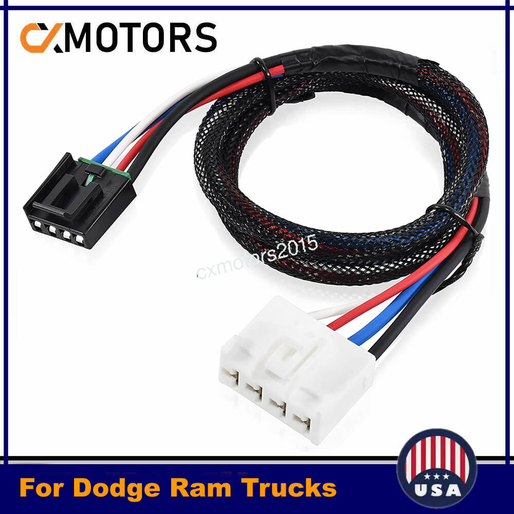 For Dodge Ram 1500 2500 1995-2009 Trailer Brake Control Adapter Wiring Harness