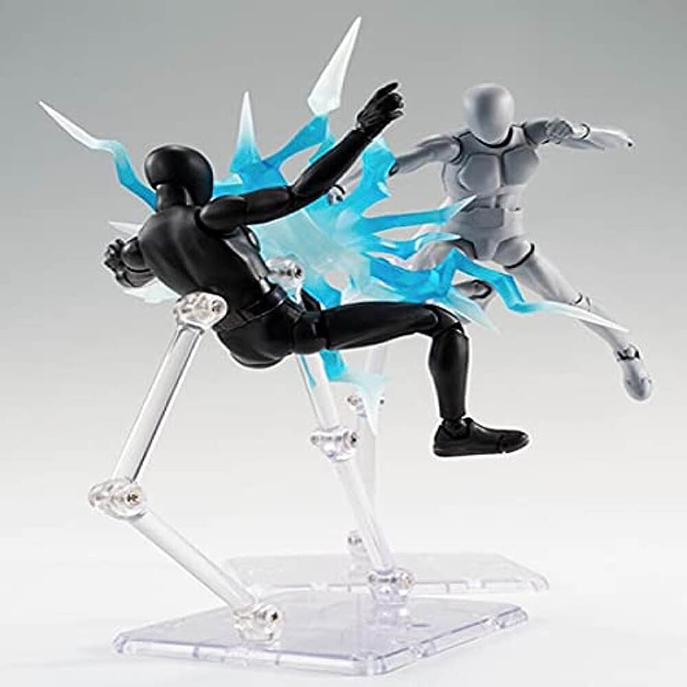 12Pc HG144 Adjustable Action Figure Display Holder Base Doll Model Support Stand