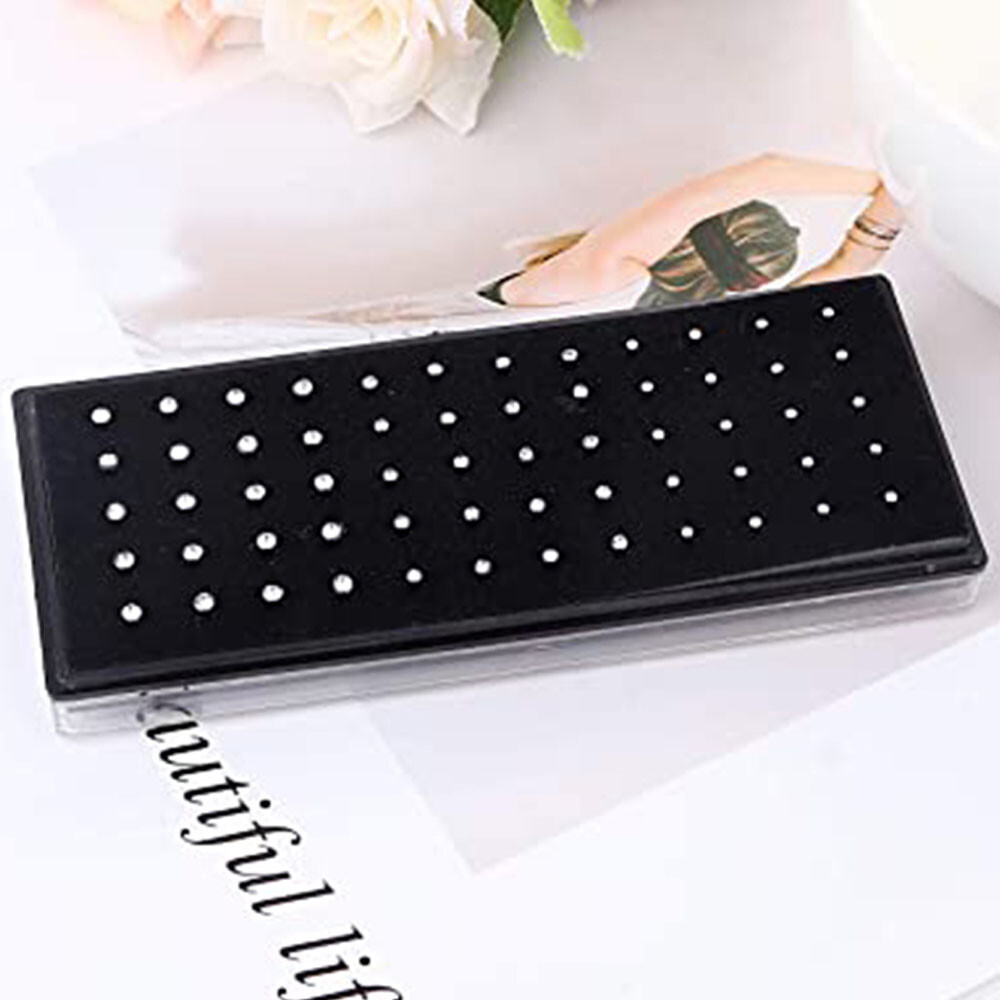 60X Stainless Steel Nose Stud Rings Body Piercing Pin 1.8mm Jewelry