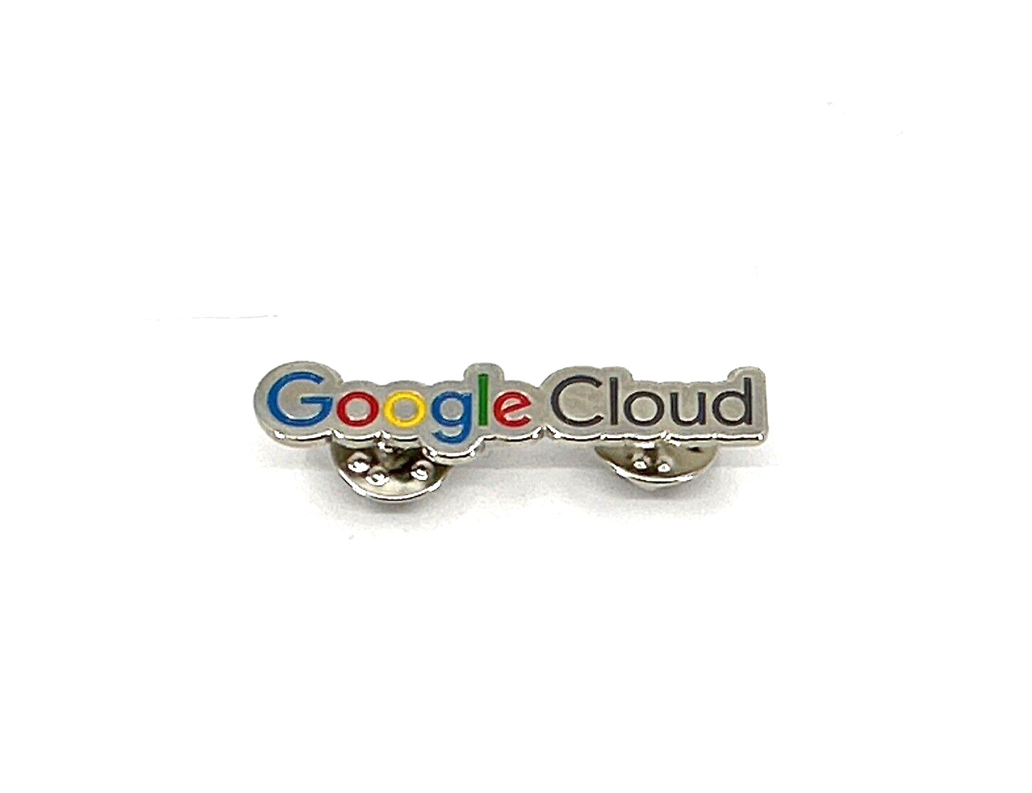 New Google Cloud Pin Official Partner Merchandise Lapel Advertising Button Tie