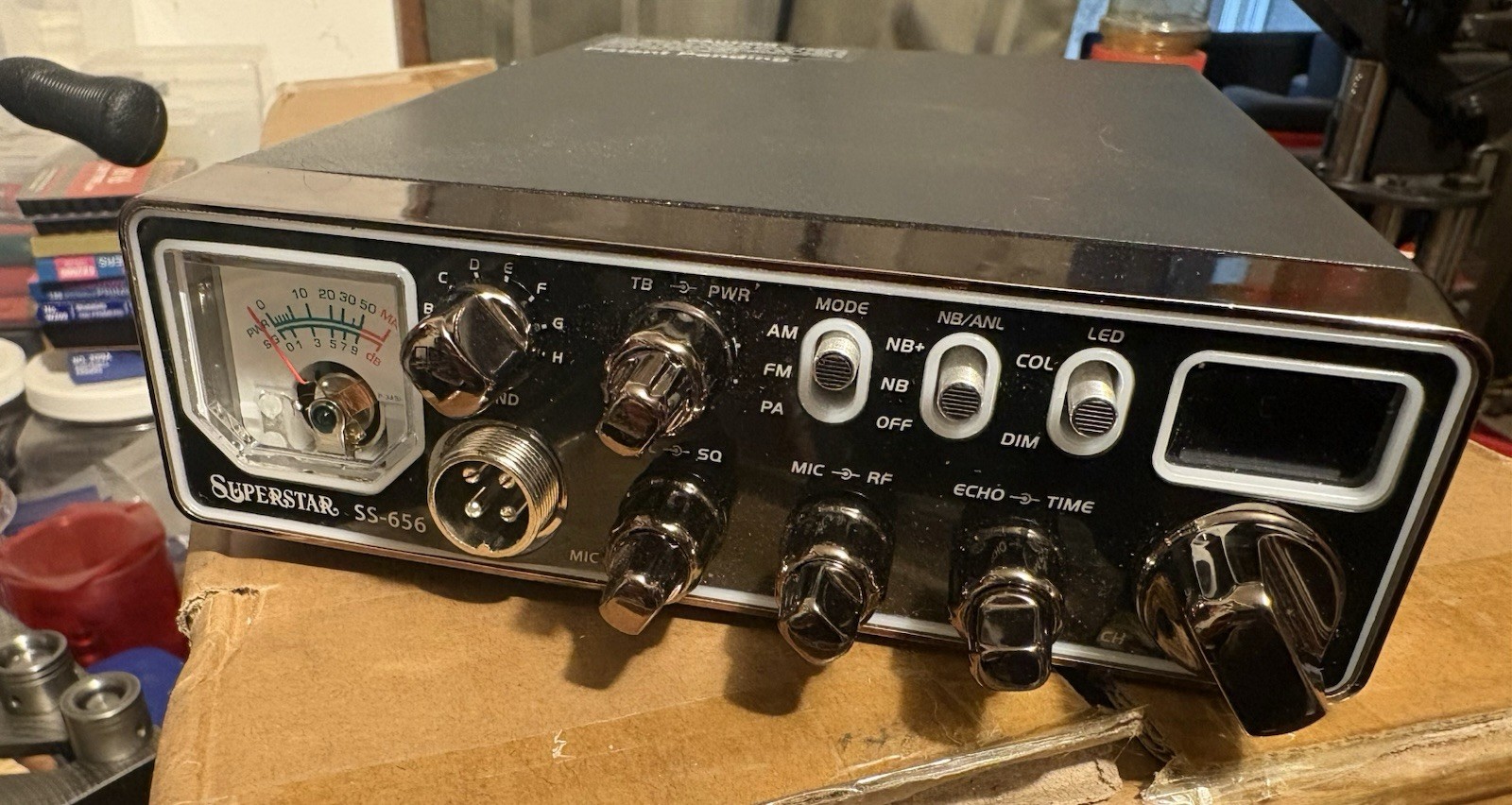 Superstar SS-656 CB Radio Stryker Ham Radio Ranger works great aligned tuned