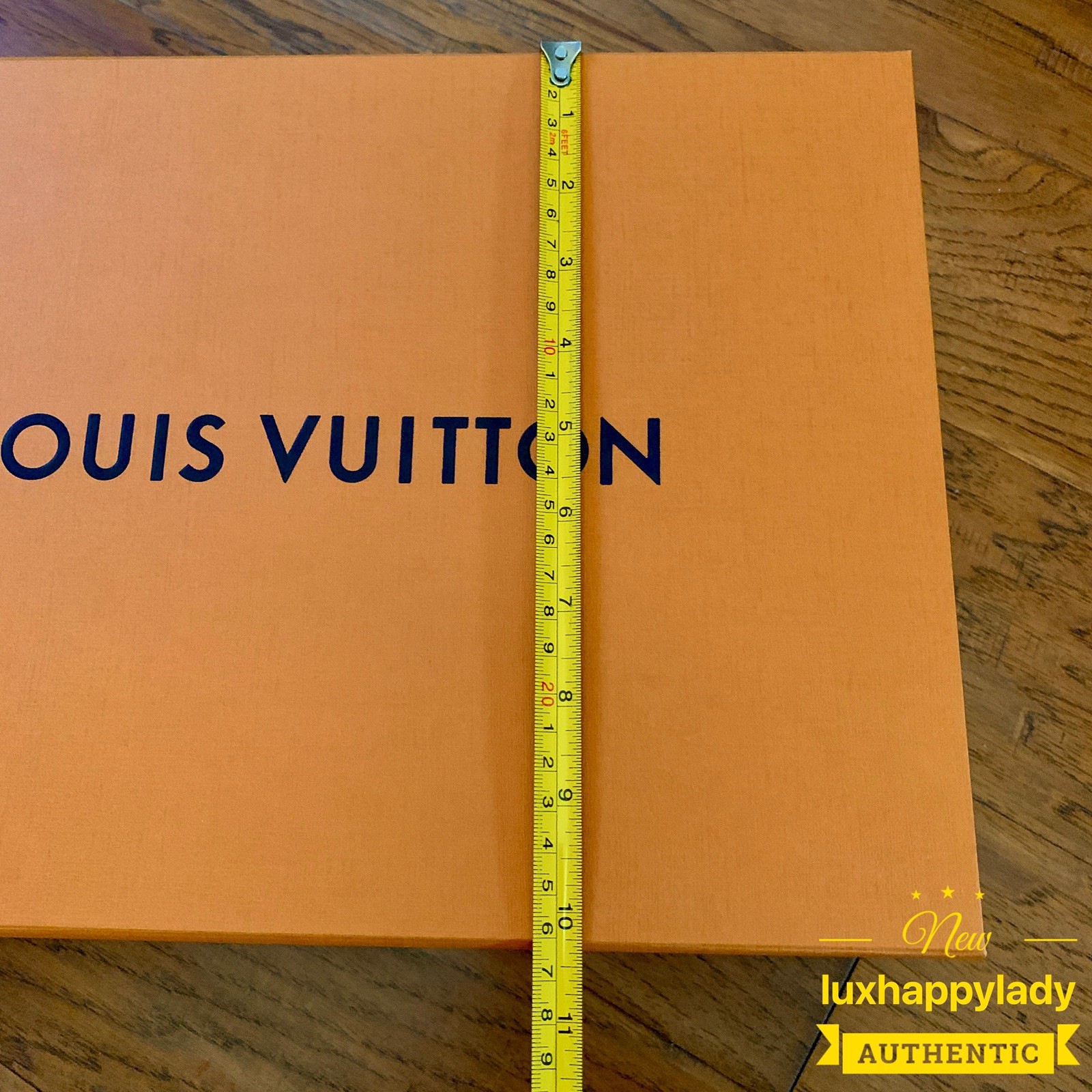 🔥NEW LOUIS VUITTON Large Magnetic Empty Neverfull Gift Box 14"x10"x5"