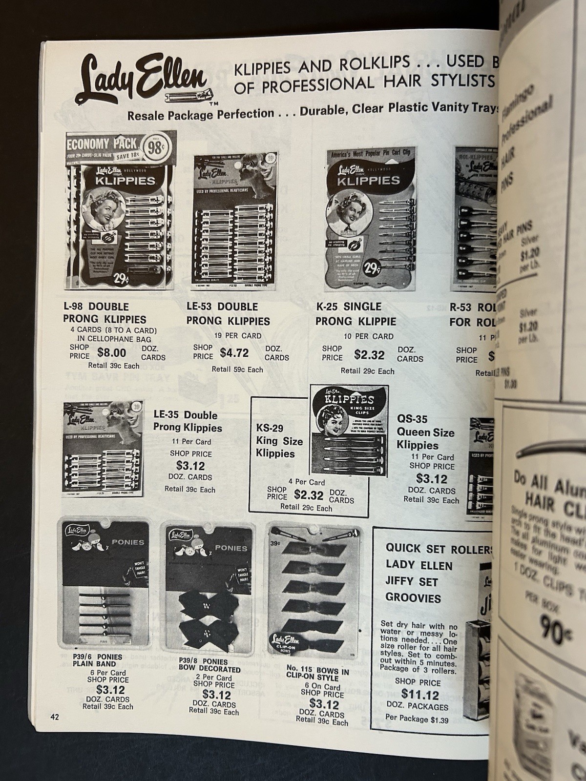 Chicago Hair Goods Catalog SALON Includes African American WIGS Ultra-Sheen