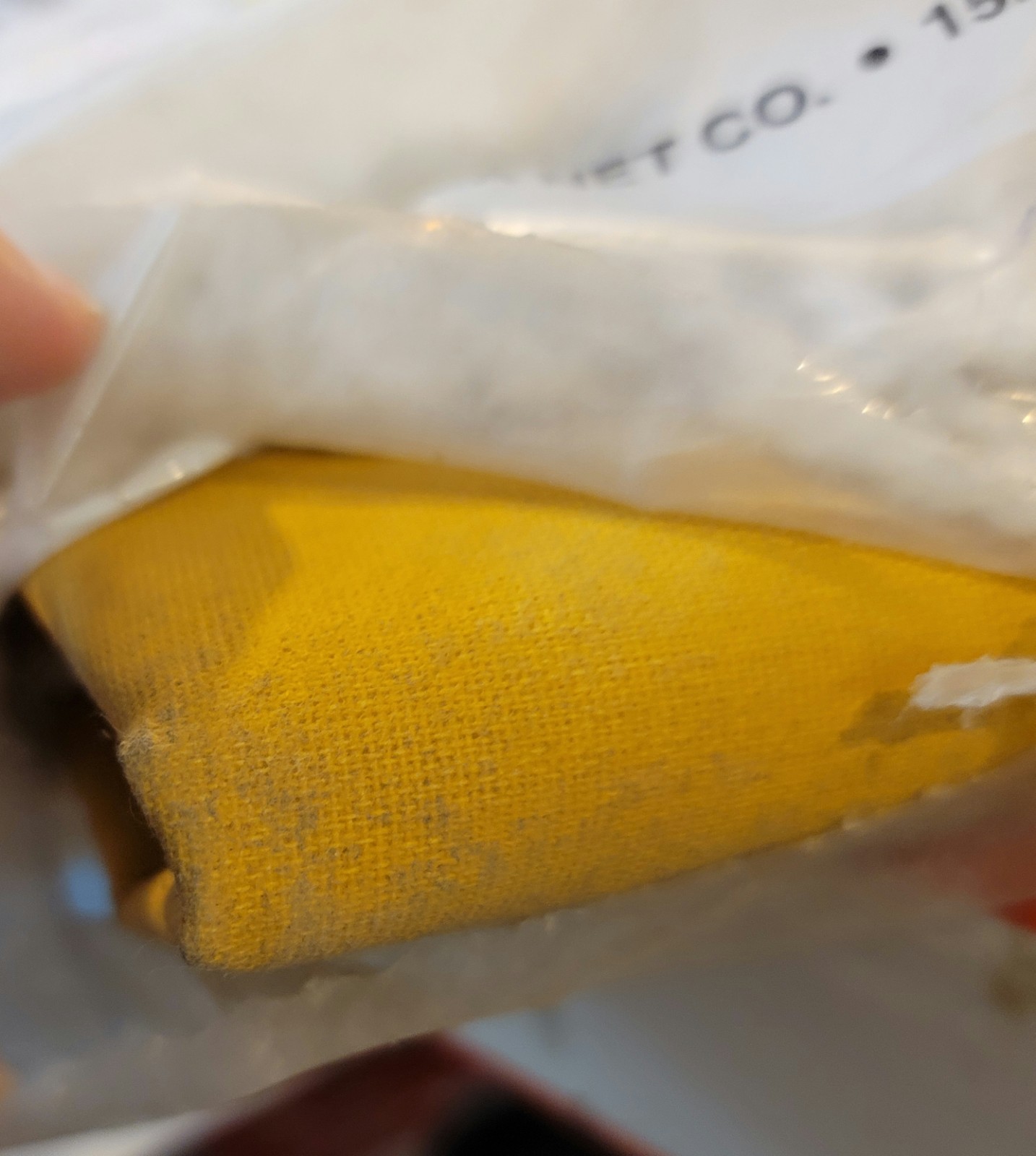 Vintage Algoma GO ANYWHERE HAMMOCK Yellow with White Fringe 36X80" 2 Point