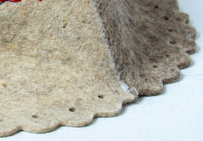 Sauna Hat sheep wool Felt Russian Banya for men Bath hair Care Cat Sailor