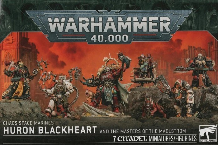 Warhammer 40K Huron Blackheart and the Masters of the Maelstorm Singles