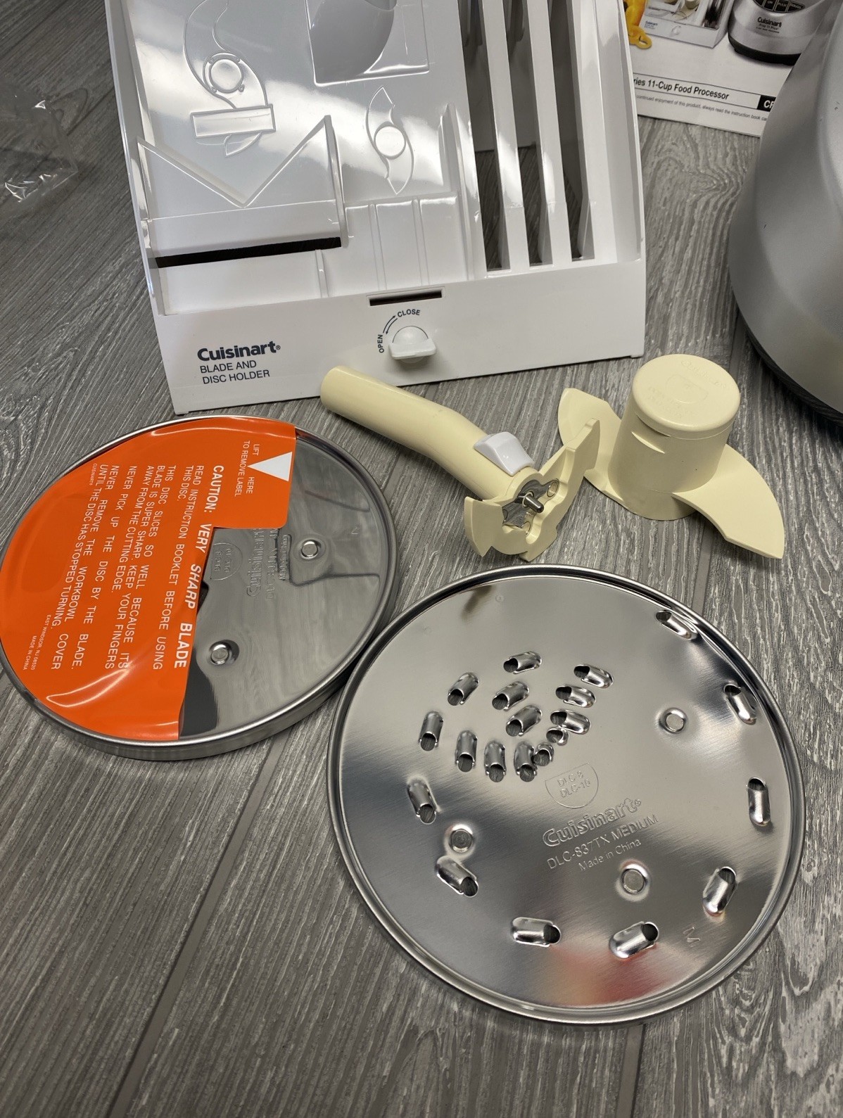 Cuisinart Prep 11 Plus Food Processor w/ All Attachments Set Is Complete