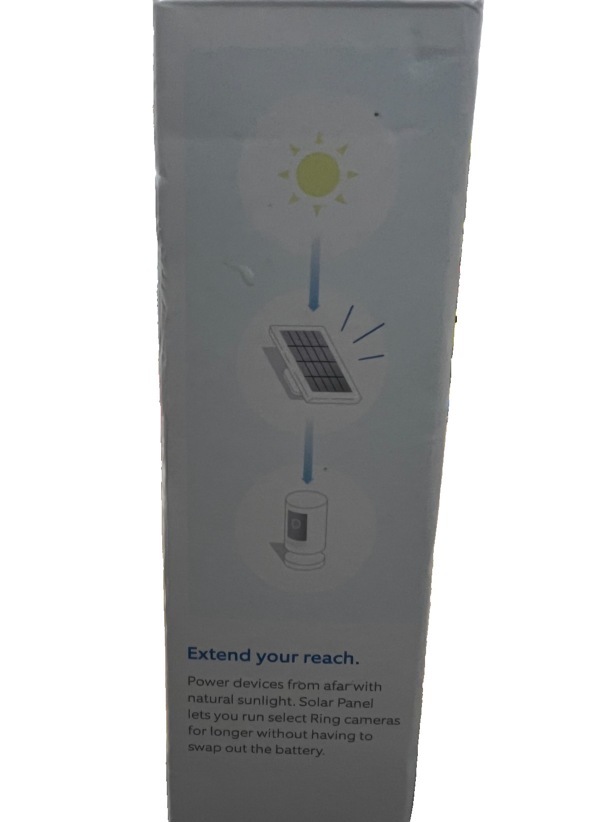 Ring Solar Panel Compatible with Spotlight Cam Battery & Stick Up Cam Battery WH