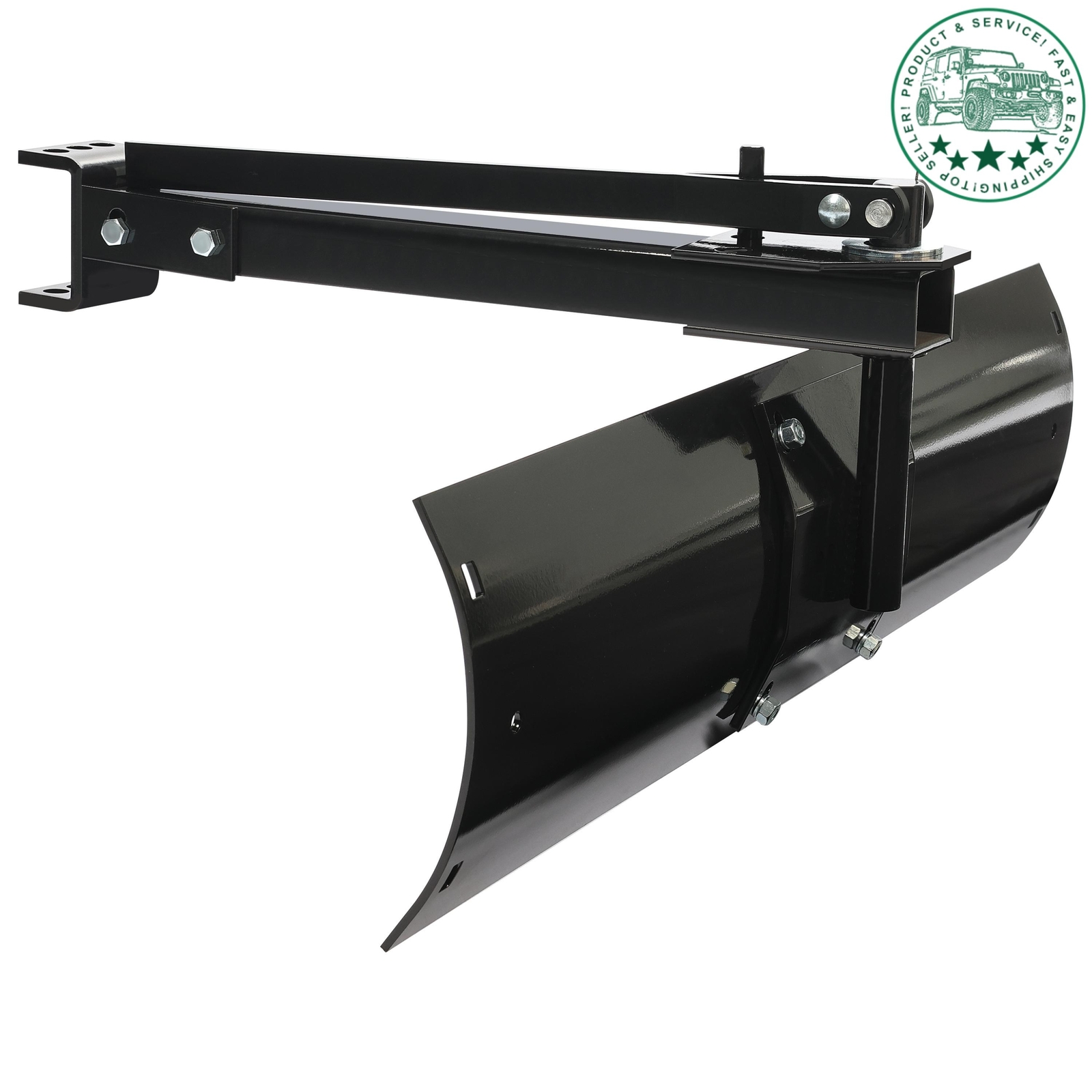 For UTV/ATV Adjustable Sleeve Hitch Tow Behind Rear Scrape Blade Tool Attachment