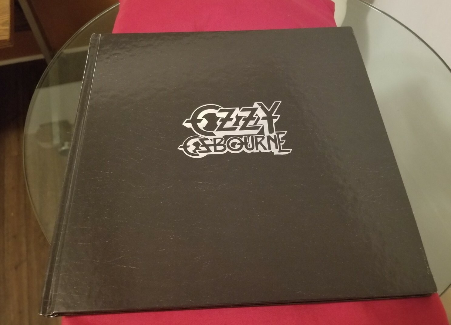 RANDY RHOADS OZZY OSBOURNE LARGE BLIZZARD OF OZZ ERA 88 PAGE COFFEE TABLE BOOK