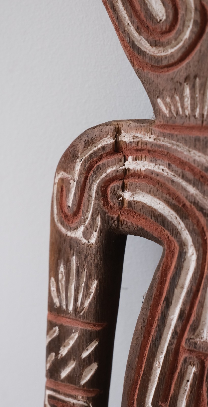 BIOMA STYLE FIGURE, PAPUAN GULF, NEW GUINEA COLLECTED 1970S