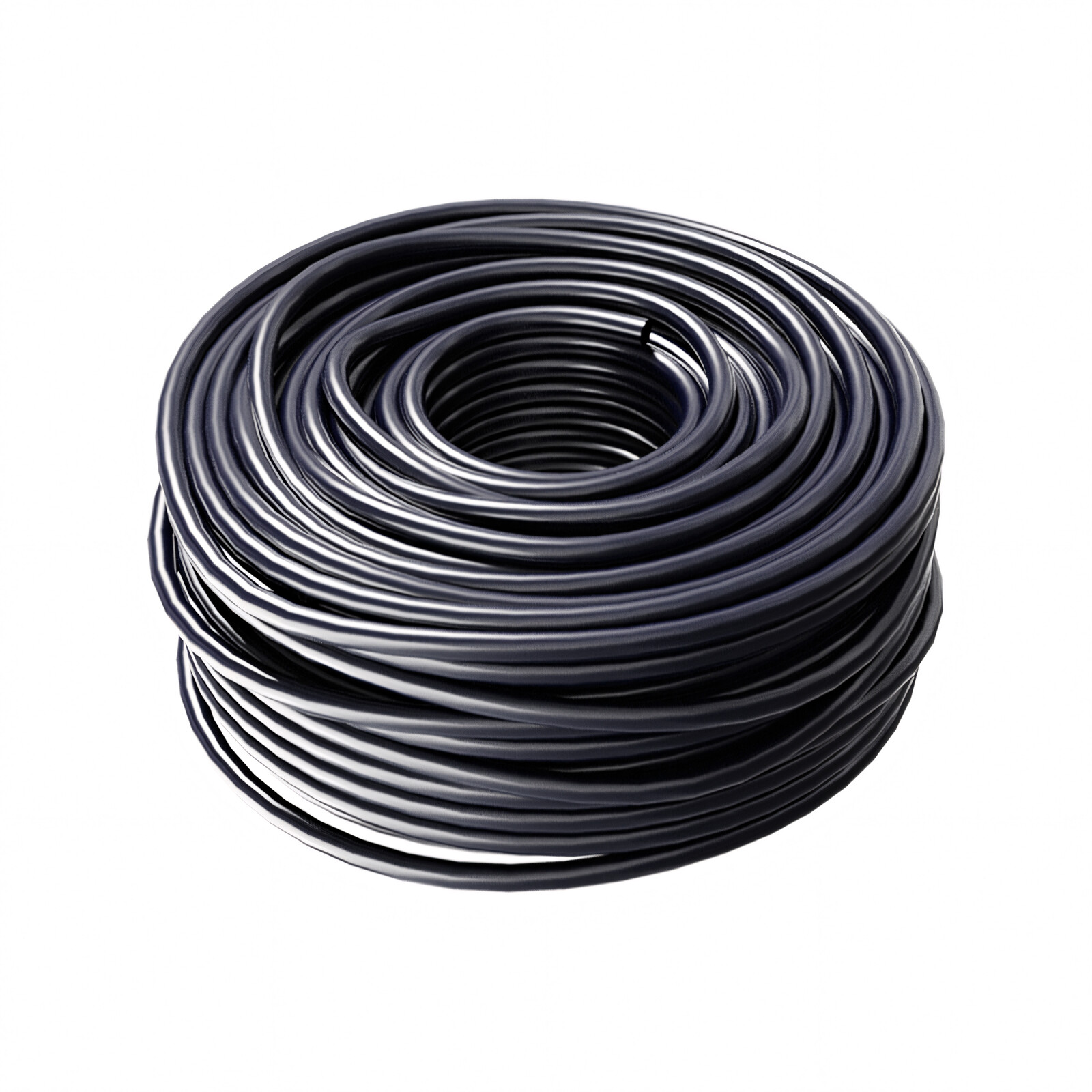 Flexible PVC Cable Sleeving Tubing Wiring Harness Black Automotive Wire Loom