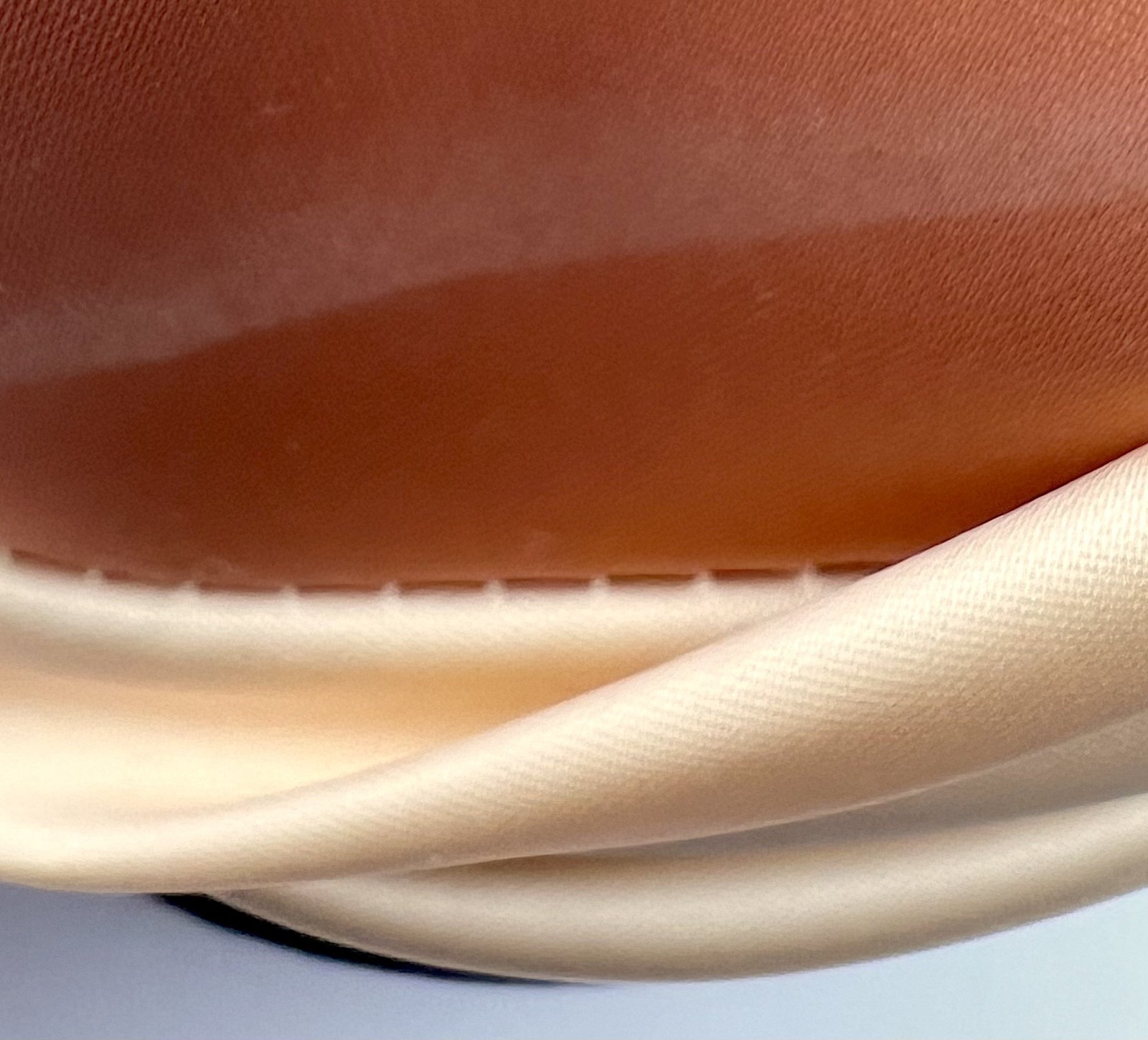 Vintage Shari Creations Turban Hat Black Velvet Cream Copper Satin USA Union