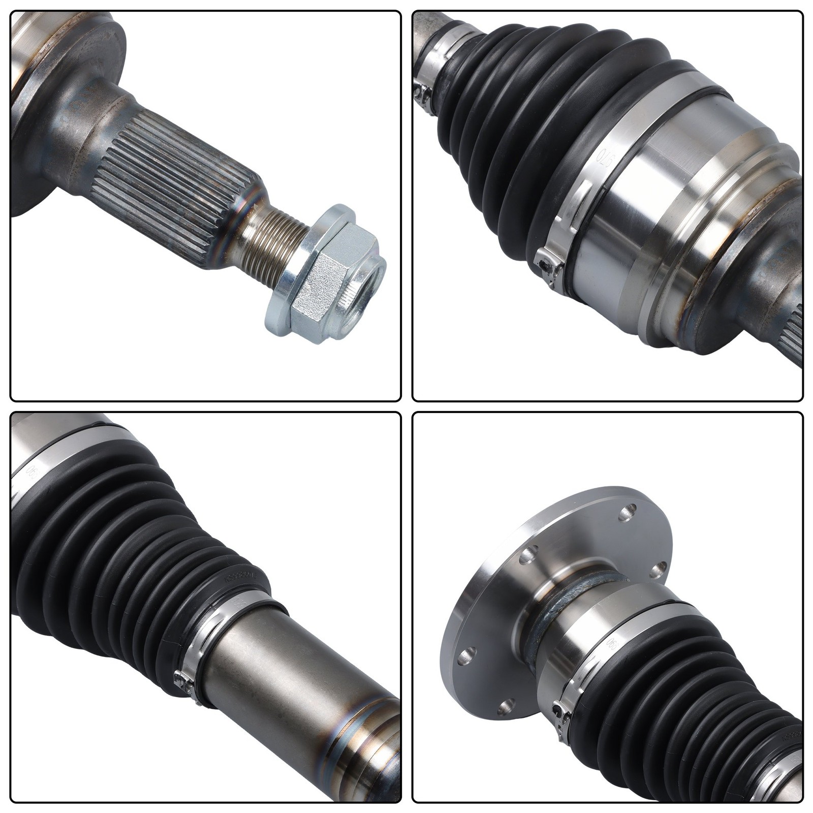 2× Extended Travel CV Axle Assembly Front For Chevy Silverado 1500 GMC Cadillac