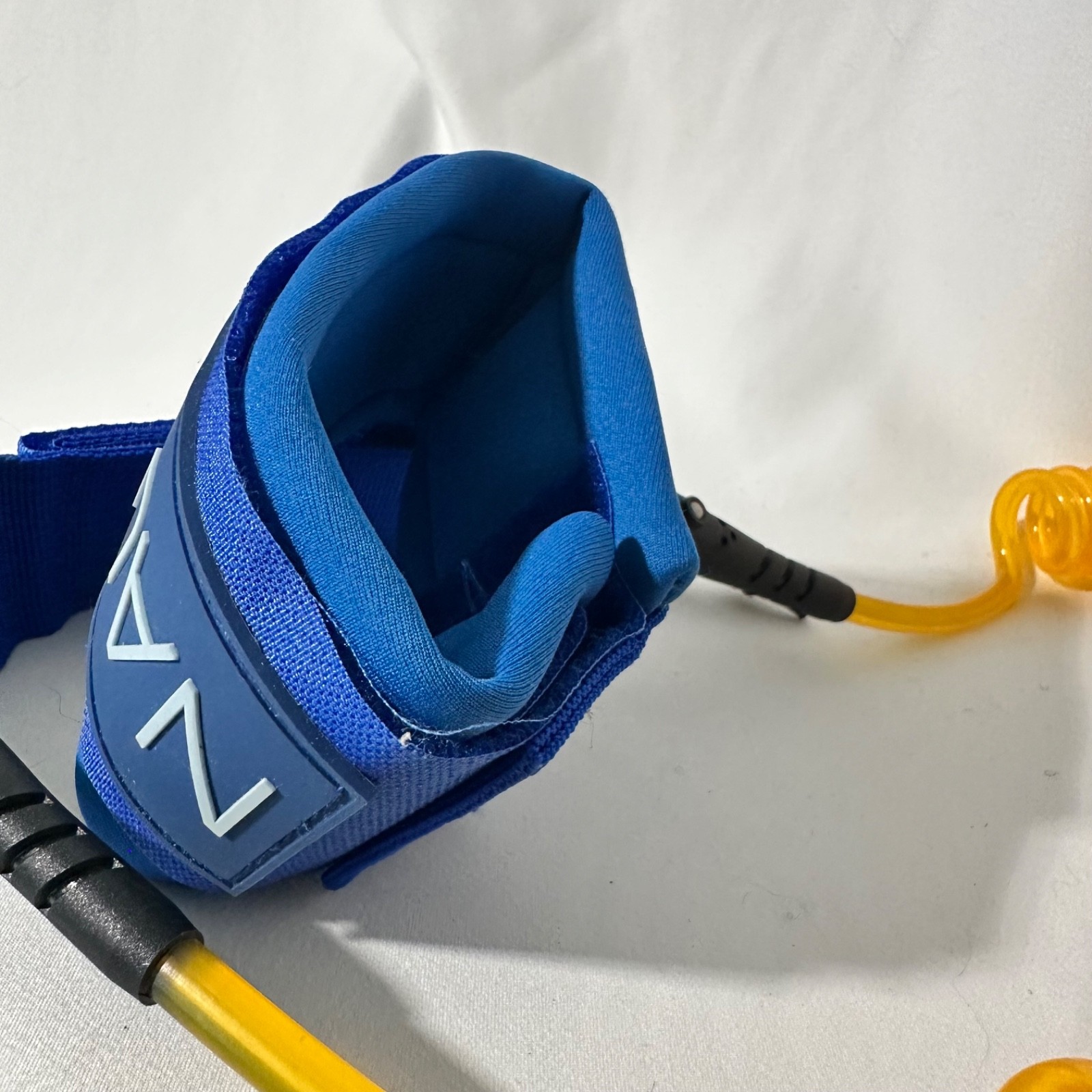 Nautica SUP Paddle board Or Surf Leash – Coiled Cord, Neoprene Ankle Strap