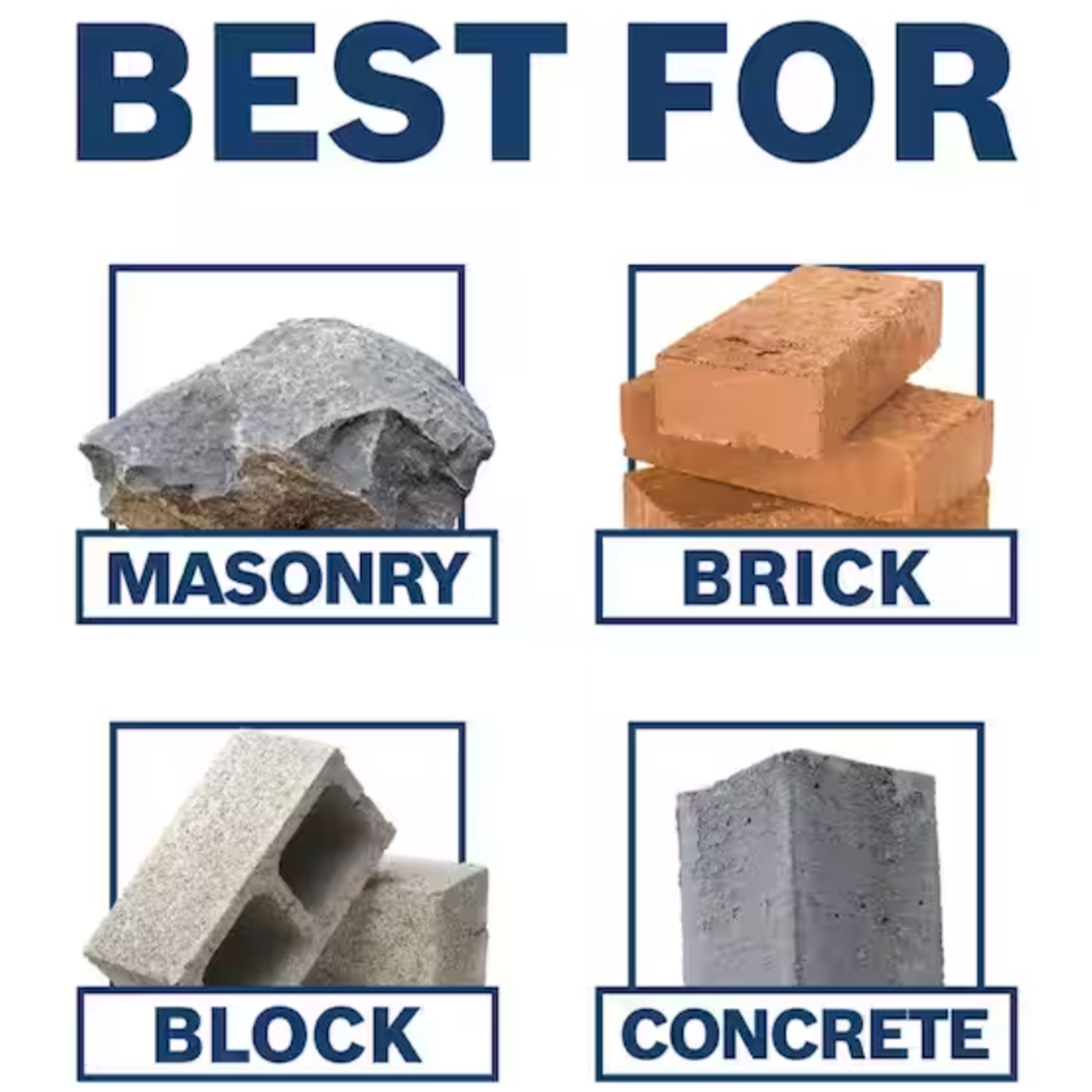 4 1/2 in (115mm) SDS-MAX CARBIDE Tipped Rotary Hammer Core Bit for Concrete