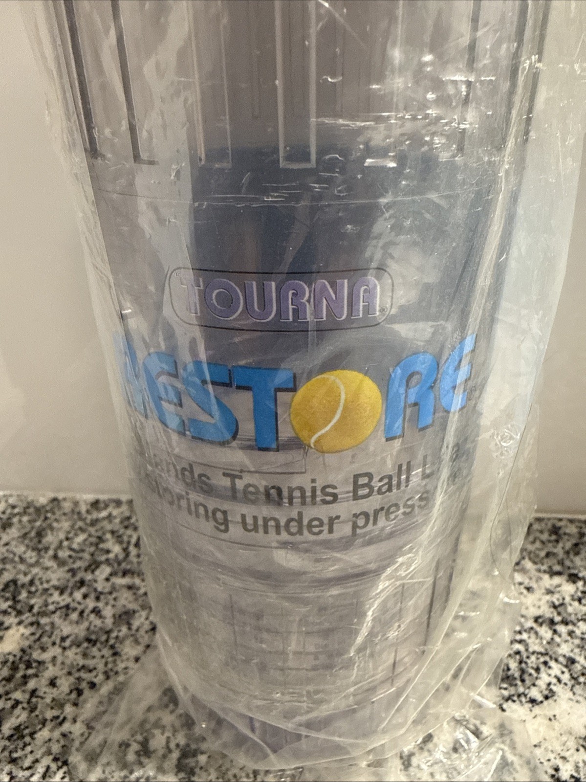 Tourna Restore Tennis Ball Pressurizer - Extends Tennis Ball Bounce New Sealed