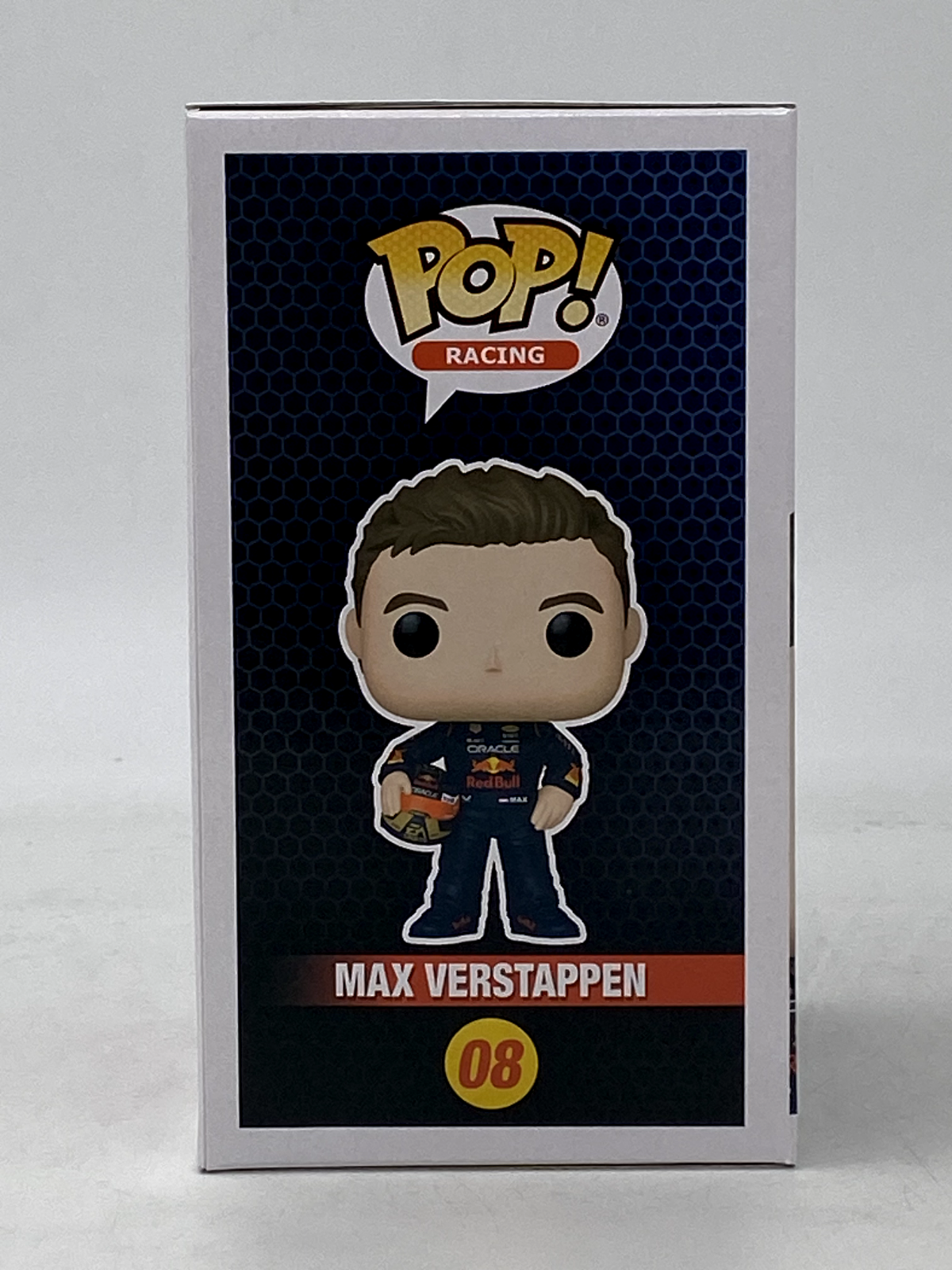 Funko Pop! Racing Oracle Red Bull Max Verstappen #8 W/ Pop Protector