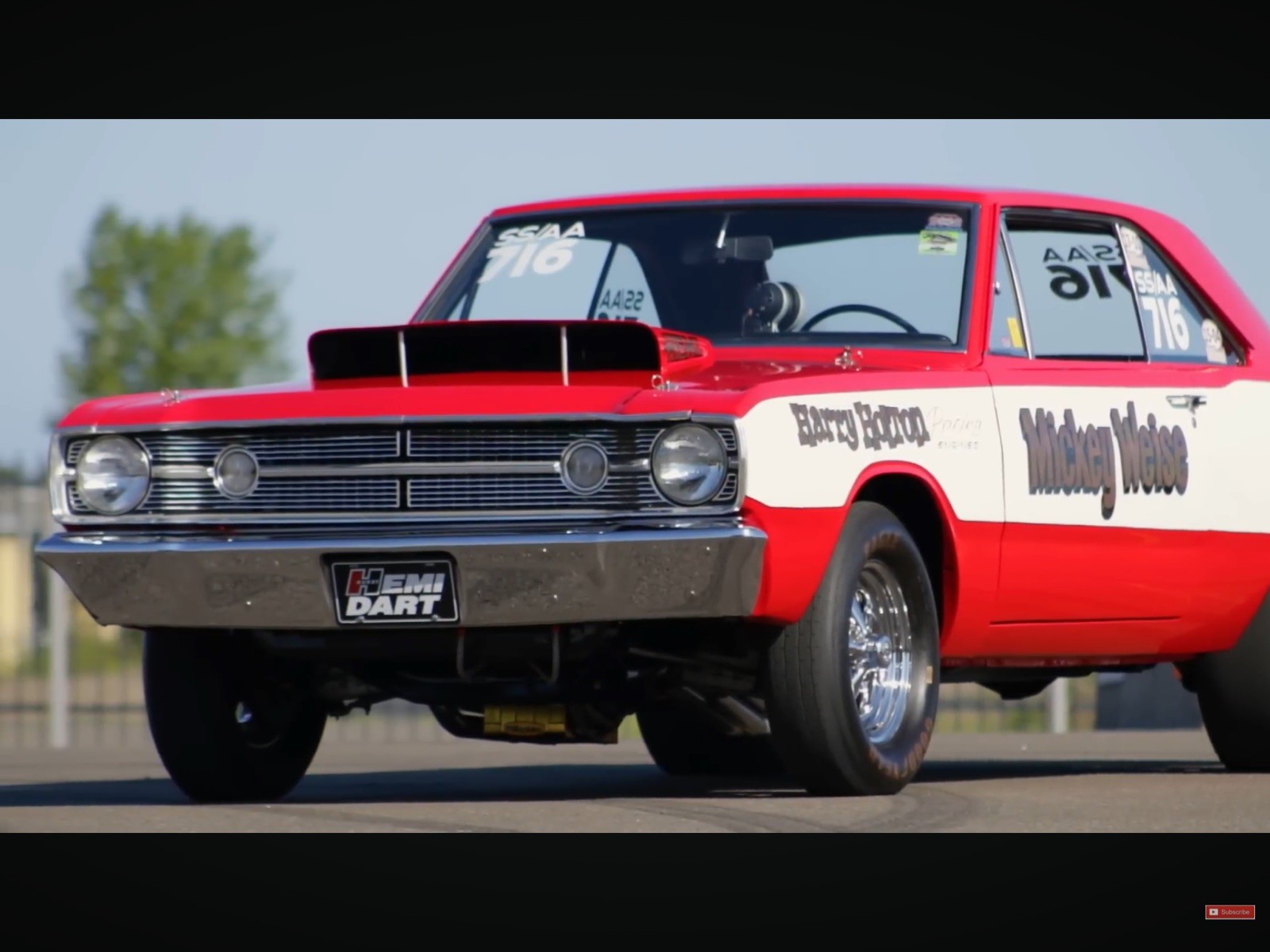 DECALS-Mickey Weise Hemi Dart, Beautiful, Decal skill required