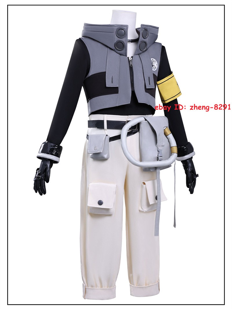 GACHIAKUTA Rudo Halloween Costume Outfit Cosplay Full Set Anime Men's Uniform