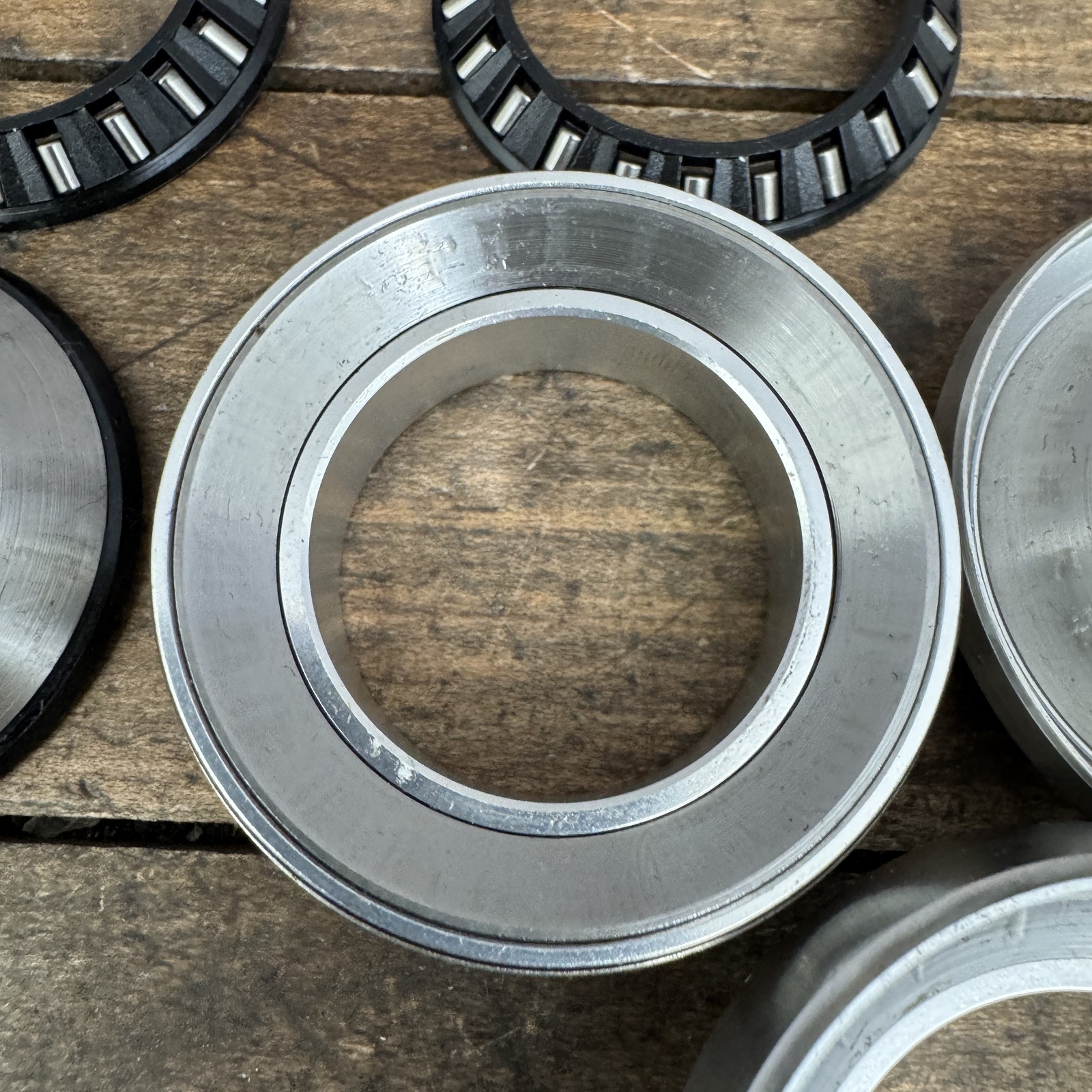 Odyssey Toro Pro 1 1/8 Threaded Headset 34mm 90s MTB Silver NOS Needle Bearings